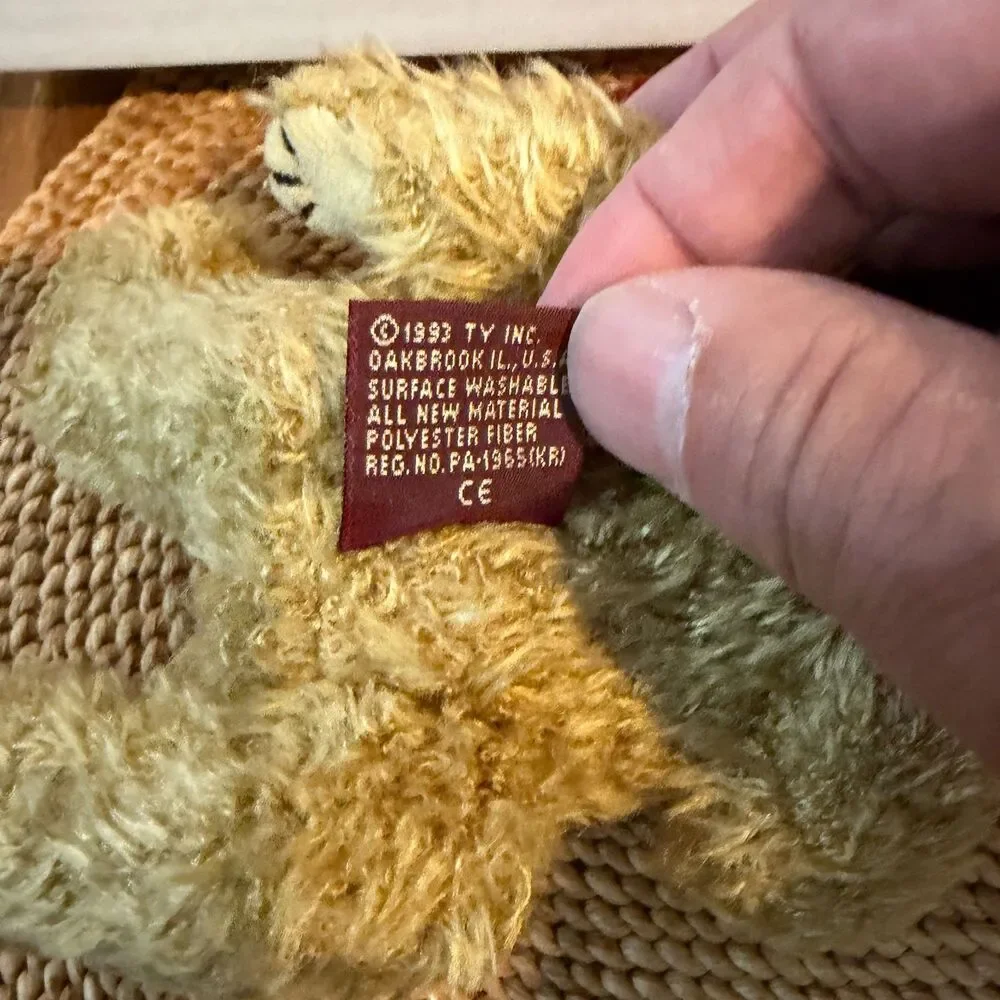 Ty Attic Treasures Collection Lot 4 Plush Bears Mouse Original Tags Retired